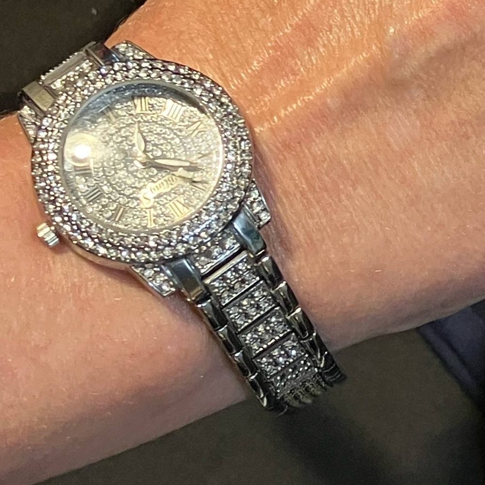 Elegant Silver Women's Watch